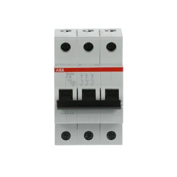 ABB SH203-C6 | Автоматичен прекъсвач | 3P, 6A, крива C
