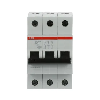 ABB SH203-B6 | Автоматичен прекъсвач | 3P, 6A, крива B