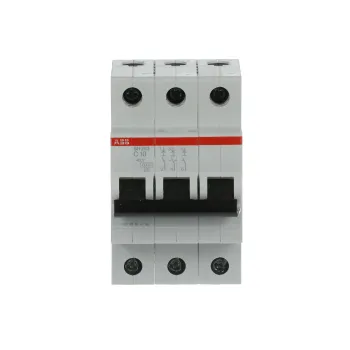 ABB SH203-C10 | Автоматичен прекъсвач | 3P, 10A, крива C