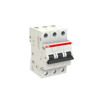 ABB SH203-C25 | Автоматичен прекъсвач | 3P, 25A, крива C ABB SH203-C25 | Автоматичен прекъсвач | 3P, 25A, крива C