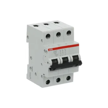 ABB SH203-B25 | Автоматичен прекъсвач | 3P, 25A, крива B ABB SH203-B25 | Автоматичен прекъсвач | 3P, 25A, крива B
