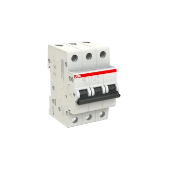 ABB SH203-B40 | Автоматичен прекъсвач | 3P, 40A, крива B ABB SH203-B40 | Автоматичен прекъсвач | 3P, 40A, крива B