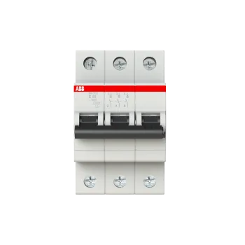 ABB SH203-C50 | Автоматичен прекъсвач | 3P, 50A, крива C