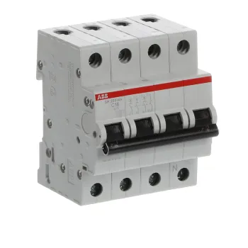 ABB SH203-C16NA | Автоматичен прекъсвач | 3P+N, 16A, крива C ABB SH203-C16NA | Автоматичен прекъсвач | 3P+N, 16A, крива C