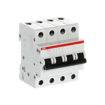 ABB SH203-C20NA | Автоматичен прекъсвач | 3P+N, 20A, крива C ABB SH203-C20NA | Автоматичен прекъсвач | 3P+N, 20A, крива C