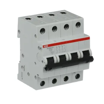 ABB SH203-C32NA | Автоматичен прекъсвач | 3P+N, 32A, крива C ABB SH203-C32NA | Автоматичен прекъсвач | 3P+N, 32A, крива C