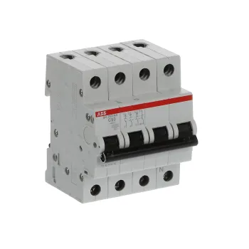 ABB SH203-C50NA | Автоматичен прекъсвач | 3P+N, 50A, крива C ABB SH203-C50NA | Автоматичен прекъсвач | 3P+N, 50A, крива C