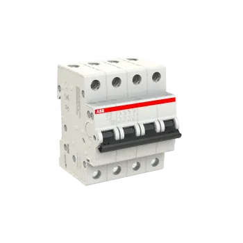 ABB SH204-C10 | Автоматичен прекъсвач | 4P, 10A, крива C ABB SH204-C10 | Автоматичен прекъсвач | 4P, 10A, крива C