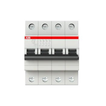 ABB SH204-C16 | Автоматичен прекъсвач | 4P, 16A, крива C