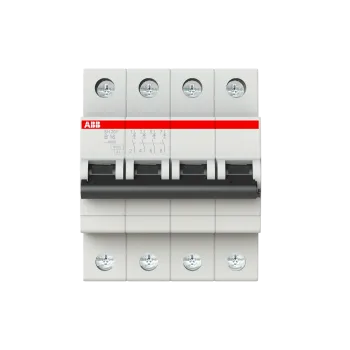 ABB SH204-B16 | Автоматичен прекъсвач | 4P, 16A, крива B