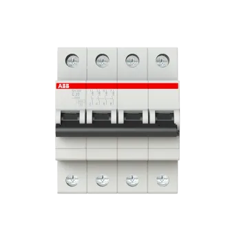 ABB SH204-C20 | Автоматичен прекъсвач | 4P, 20A, крива C