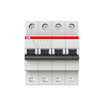 ABB SH204-C25 | Автоматичен прекъсвач | 4P, 25A, крива C