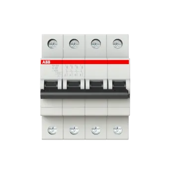 ABB SH204-C32 | Автоматичен прекъсвач | 4P, 32A, крива C