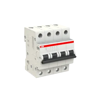 ABB SH204-C40 | Автоматичен прекъсвач | 4P, 40A, крива C ABB SH204-C40 | Автоматичен прекъсвач | 4P, 40A, крива C