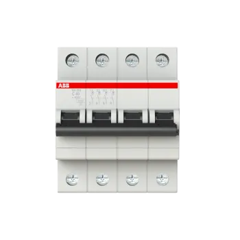 ABB SH204-C40 | Автоматичен прекъсвач | 4P, 40A, крива C