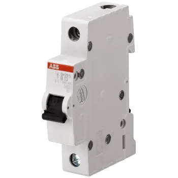 ABB SH201L-B6 | Автоматичен прекъсвач | 1P, 6A, крива B, 4.5kA