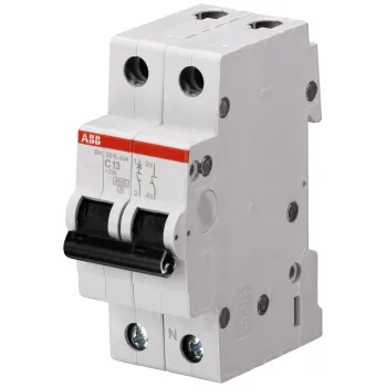 ABB SH201L-C8NA | Автоматичен прекъсвач | 1P+N, 8A, крива C
