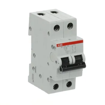 ABB SH201L-C16NA | Автоматичен прекъсвач | 1P+N, 16A, крива C, 4.5kA