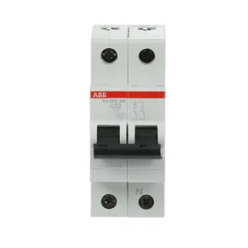 ABB SH201L-C32NA | Автоматичен прекъсвач | 1P+N, 32A, крива C, 4.5kA