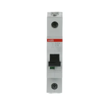 ABB S201L-C10 | Автоматичен прекъсвач | 1P, 10A, крива C, 4.5kA