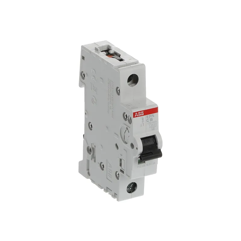 ABB S201L-C16 | Автоматичен прекъсвач | 1P, 16A, крива C, 4.5kA