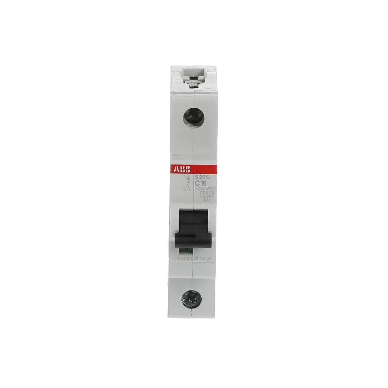 ABB S201L-C16 | Автоматичен прекъсвач | 1P, 16A, крива C, 4.5kA
