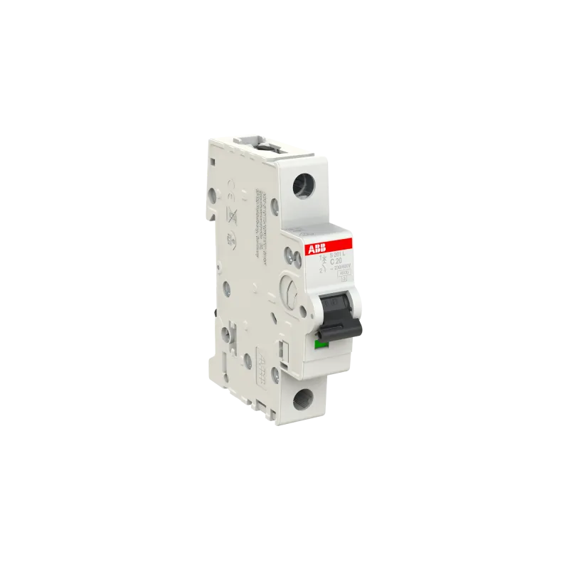 ABB S201L-C20 | Автоматичен прекъсвач | 1P, 20A, крива C, 4.5kA
