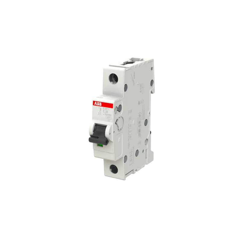ABB S201L-C20 | Автоматичен прекъсвач | 1P, 20A, крива C, 4.5kA