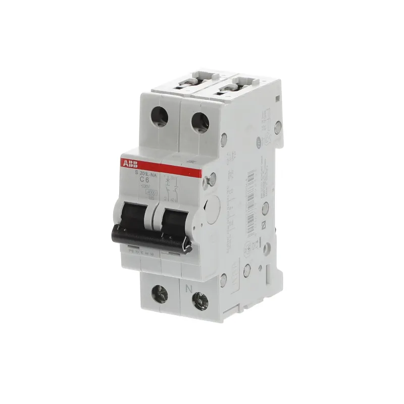 ABB S201L-C6NA | Автоматичен прекъсвач | 1P+N, 6A, крива C, 4.5kA ABB S201L-C6NA | Автоматичен прекъсвач | 1P+N, 6A, крива C, 4.5kA