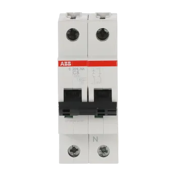 ABB S201L-C8NA | Автоматичен прекъсвач | 1P+N, 8A, крива C, 4.5kA
