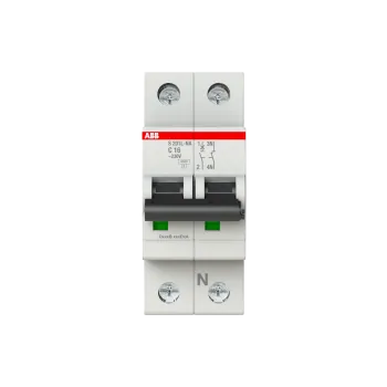 ABB S201L-C16NA | Автоматичен прекъсвач | 1P+N, 16A, крива C, 4.5kA
