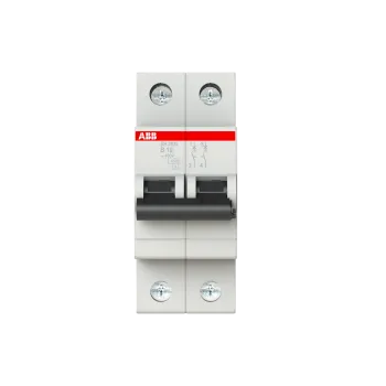 ABB SH202L-B10 | Автоматичен прекъсвач | 2P, 10A, крива B