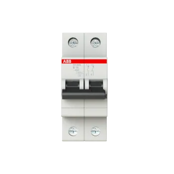 ABB SH202L-B16 | Автоматичен прекъсвач | 2P, 16A, крива B