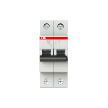 ABB SH202L-C20 | Автоматичен прекъсвач | 2P, 20A, крива C