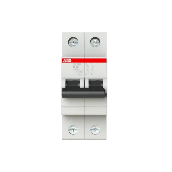 ABB SH202L-B25 | Автоматичен прекъсвач | 2P, 25A, крива B