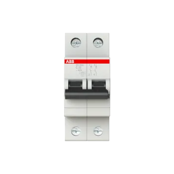 ABB SH202L-C32 | Автоматичен прекъсвач | 2P, 32A, крива C