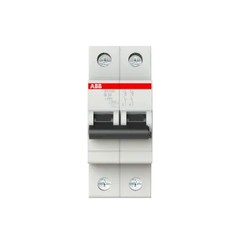 ABB SH202L-B32 | Автоматичен прекъсвач | 2P, 32A, крива B
