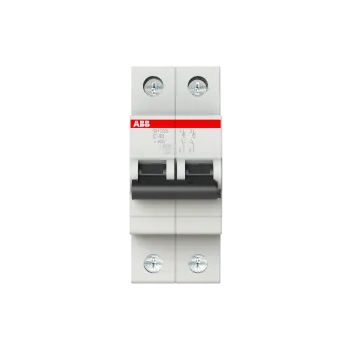ABB SH202L-C40 | Автоматичен прекъсвач | 2P, 40A, крива C