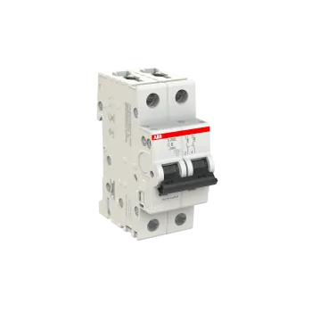ABB S202L-C8 | Автоматичен прекъсвач | 2P, 8A, крива C, 4.5kA