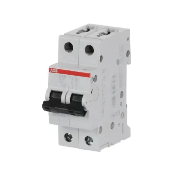 ABB S202L-C16 | Автоматичен прекъсвач | 2P, 16A, крива C, 4.5kA ABB S202L-C16 | Автоматичен прекъсвач | 2P, 16A, крива C, 4.5kA