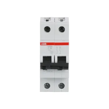 ABB S202L-C16 | Автоматичен прекъсвач | 2P, 16A, крива C, 4.5kA