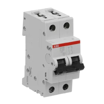 ABB S202L-C32 | Автоматичен прекъсвач | 2P, 32A, крива C, 4.5kA ABB S202L-C32 | Автоматичен прекъсвач | 2P, 32A, крива C, 4.5kA