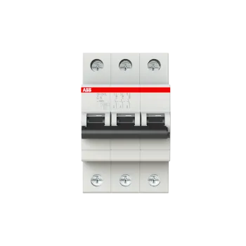 ABB SH203L-C6 | Автоматичен прекъсвач | 3P, 6A, крива C