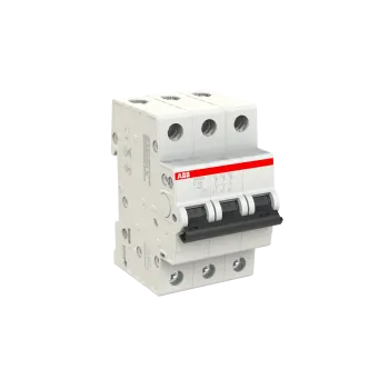 ABB SH203L-C10 | Автоматичен прекъсвач | 3P, 10A, крива C ABB SH203L-C10 | Автоматичен прекъсвач | 3P, 10A, крива C