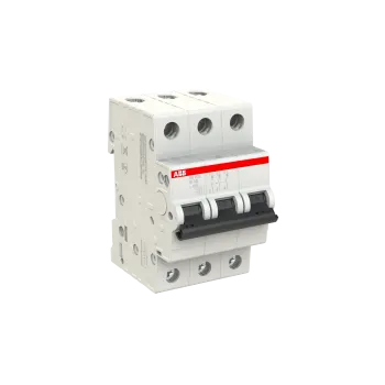 ABB SH203L-B10 | Автоматичен прекъсвач | 3P, 10A, крива B ABB SH203L-B10 | Автоматичен прекъсвач | 3P, 10A, крива B