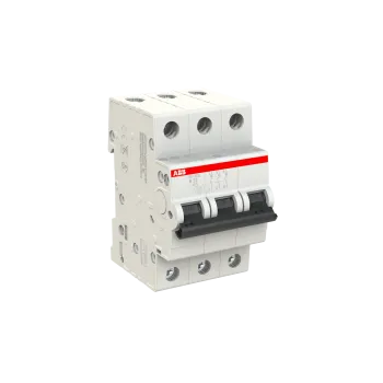 ABB SH203L-B32 | Автоматичен прекъсвач | 3P, 32A, крива B ABB SH203L-B32 | Автоматичен прекъсвач | 3P, 32A, крива B