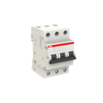 ABB SH203L-B40 | Автоматичен прекъсвач | 3P, 40A, крива B ABB SH203L-B40 | Автоматичен прекъсвач | 3P, 40A, крива B