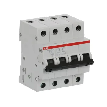ABB SH203L-C10NA | Автоматичен прекъсвач | 3P+N, 10A, крива C ABB SH203L-C10NA | Автоматичен прекъсвач | 3P+N, 10A, крива C