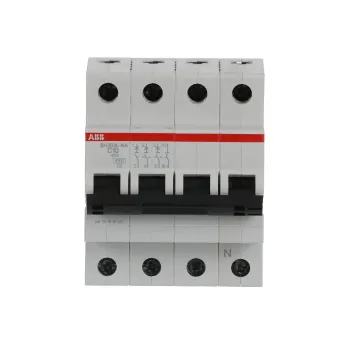 ABB SH203L-C10NA | Автоматичен прекъсвач | 3P+N, 10A, крива C