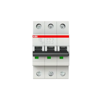 ABB S203L-C32 | Автоматичен прекъсвач | 3P, 32A, крива C